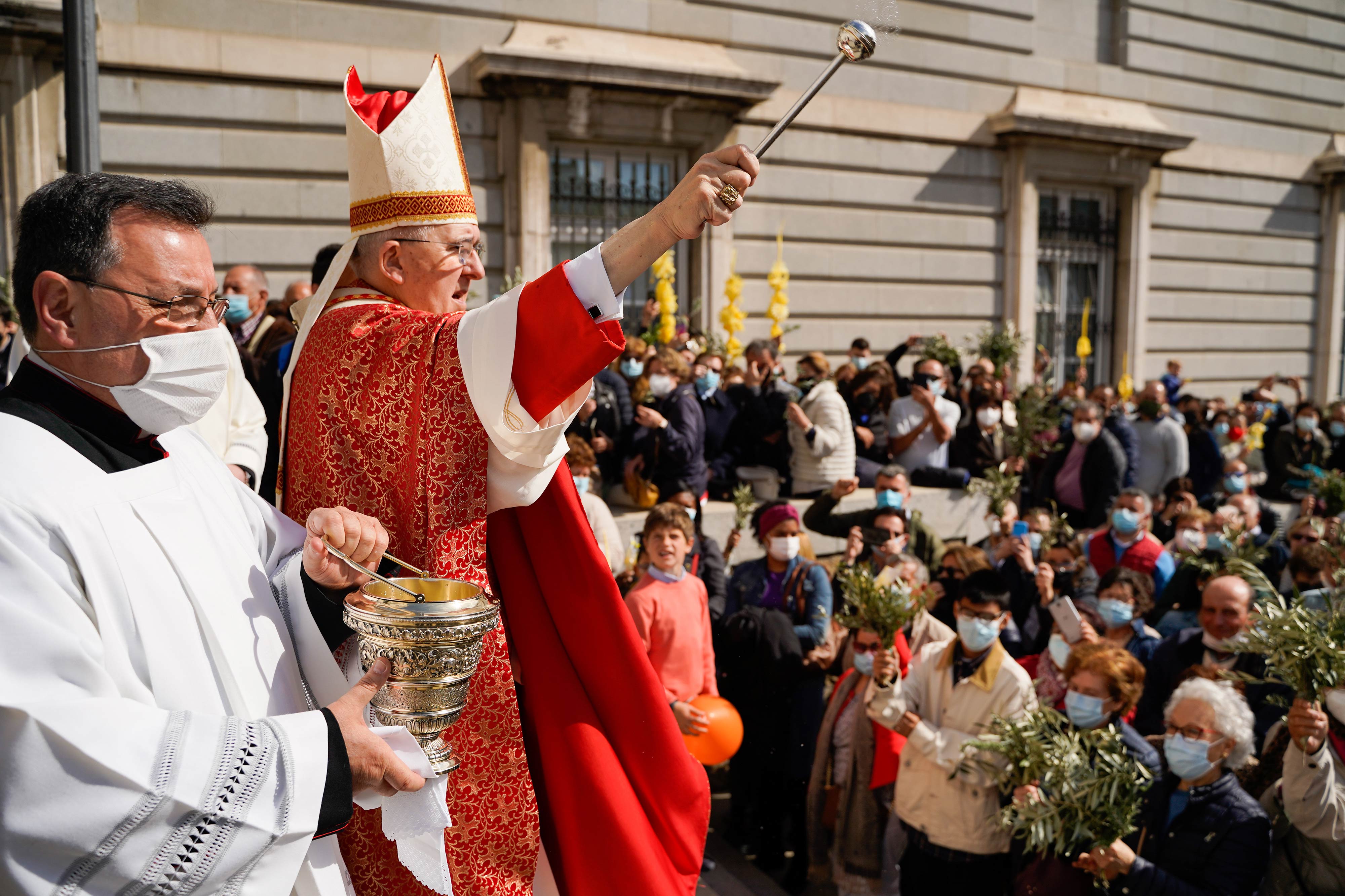 2022-04-10 - Bendición de palmas y Misa del Domingo de Ramos