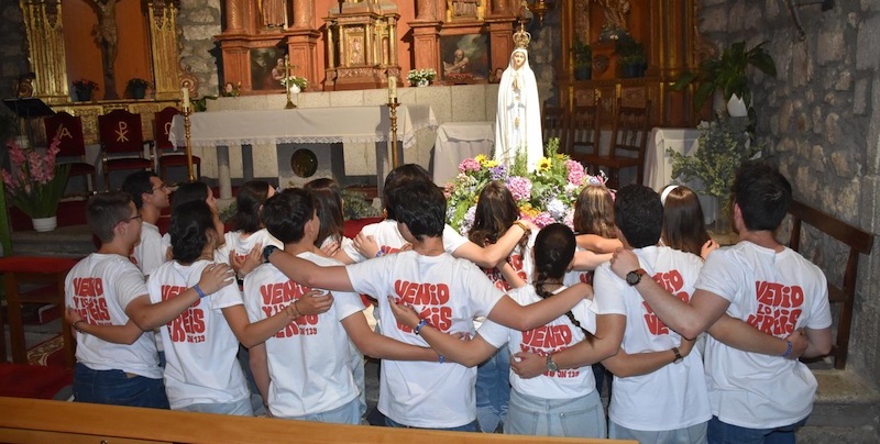 Imagen Virgen Interior Parroquia Cerceda Jul24