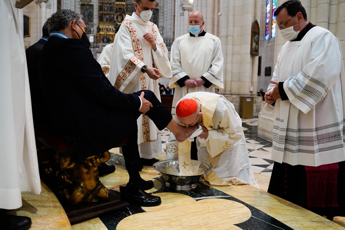 jueves santo 2022 osoro lavatorio