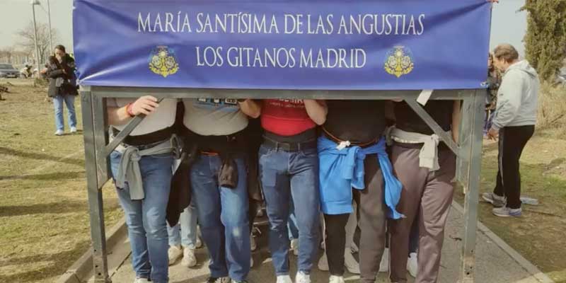 Semana Santa ensayos los gitanos