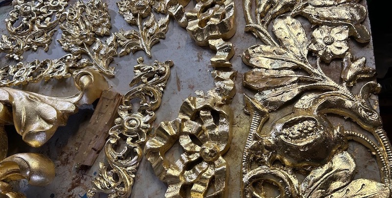 Piezas Ornamentacion Carroza Paloma24