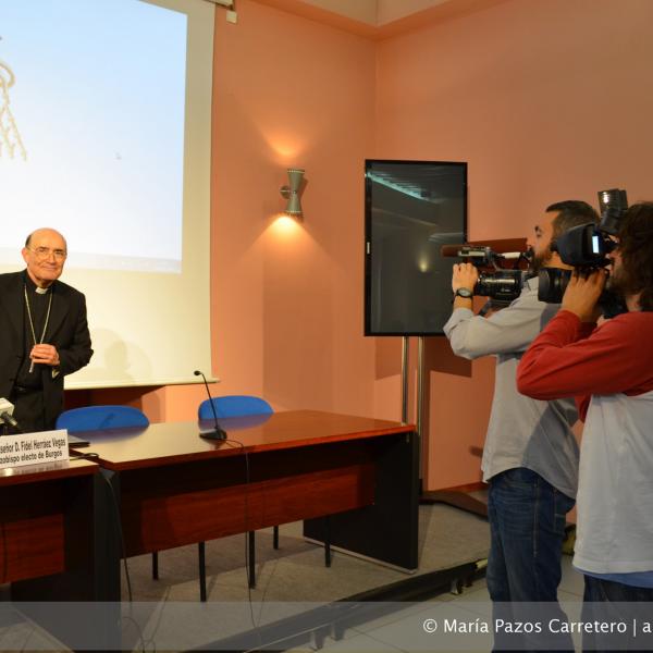 2015-10-30 - Rueda de Prensa de monseñor Fidel Herráez, Arzobispo electo de Burgos