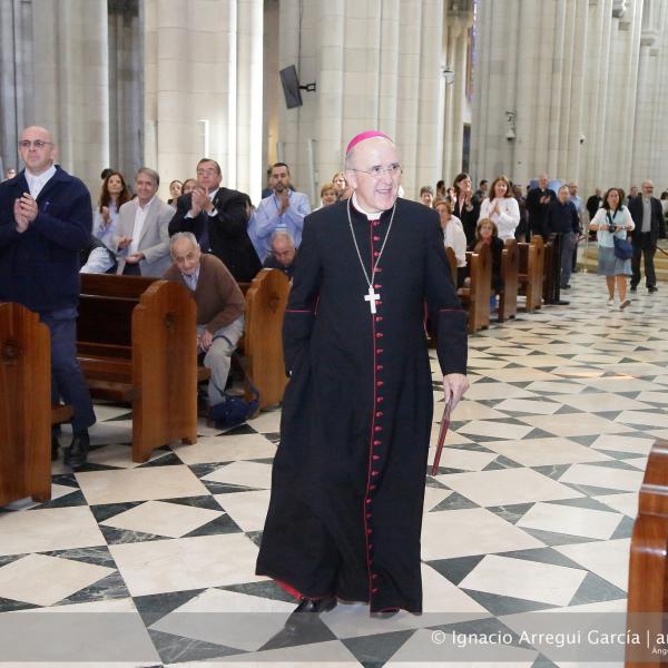 2016-10-10 - Ángelus con la Curia en la Almudena