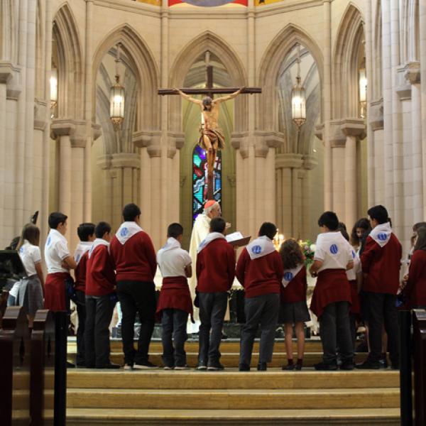 2019-05-14 - Peregrinación de los colegios de La Salle a la catedral de la Almudena con motivo del año jubilar