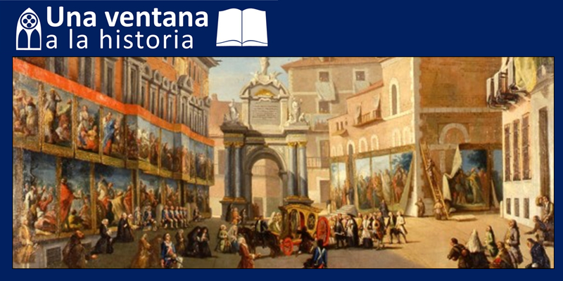 La entrada de Carlos III en Madrid y la parroquia de Santa Mar&iacute;a engalanada