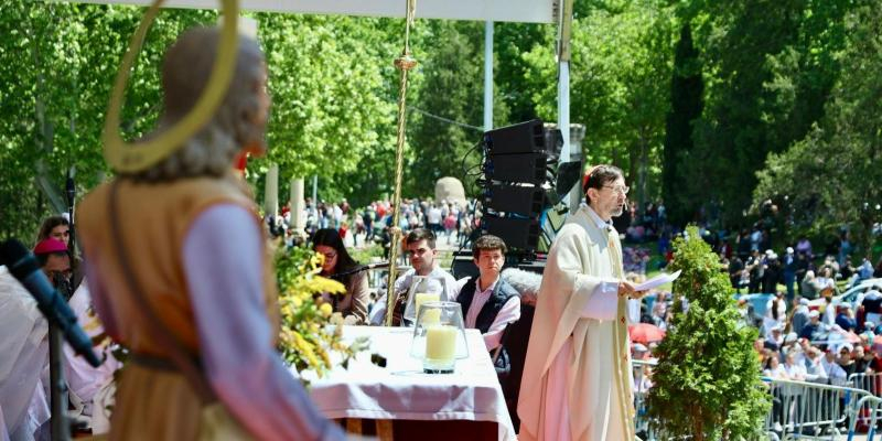 Homil&iacute;a del cardenal Jos&eacute; Cobo en la Misa de campa&ntilde;a en la Pradera de San Isidro (15-05-2025)
