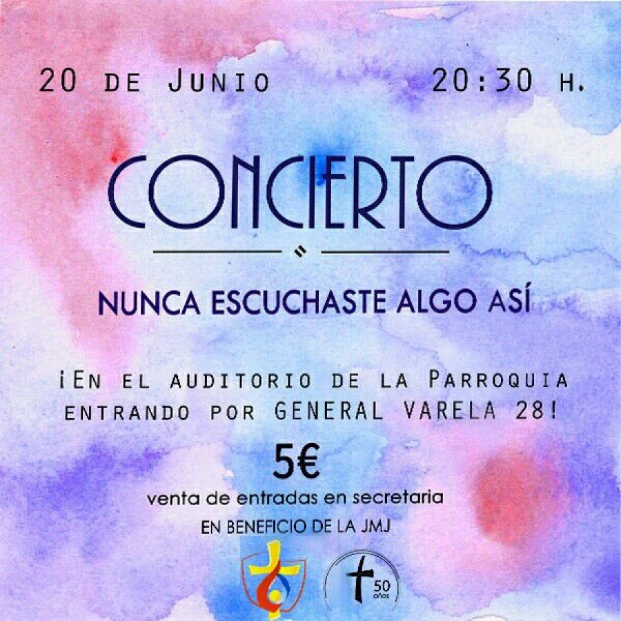 Concierto en San Germ&aacute;n a beneficio de la JMJ