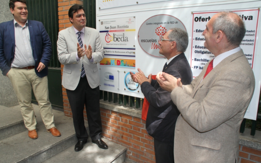 El colegio San Juan Bautista (Salesianos Estrecho), primer centro de Espa&ntilde;a en conseguir el certificado SchoolSafety de convivencia escolar