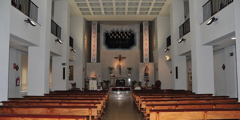 La capilla de la casa de espiritualidad Ema&uacute;s en Pozuelo acoge el funeral por el padre de la hermana Patricia Gonz&aacute;lez