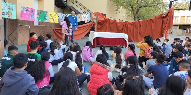 El arciprestazgo de Usera celebra una pre Pascua infantil en el colegio Mater Pur&iacute;ssima