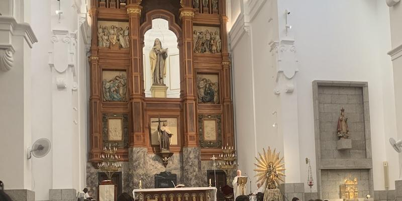 Fray Jos&eacute; Fern&aacute;ndez Mar&iacute;n, Carmelita Descalzo: &laquo;Hemos compuesto un himno a la Virgen del Carmen de Madrid, y lo cantamos en su novena&raquo;