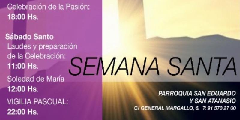 San Eduardo y San Atanasio reflexiona sobre la soledad de Mar&iacute;a en el S&aacute;bado Santo