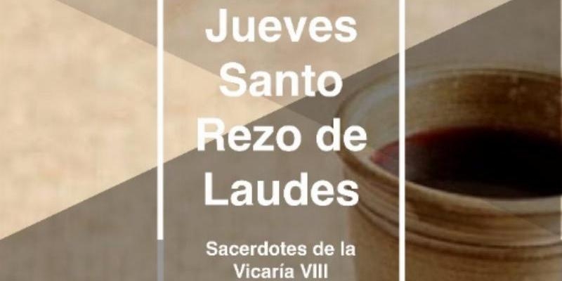 Monse&ntilde;or Antonio Algora imparte una meditaci&oacute;n de Jueves Santo para los sacerdotes de la Vicar&iacute;a VIII