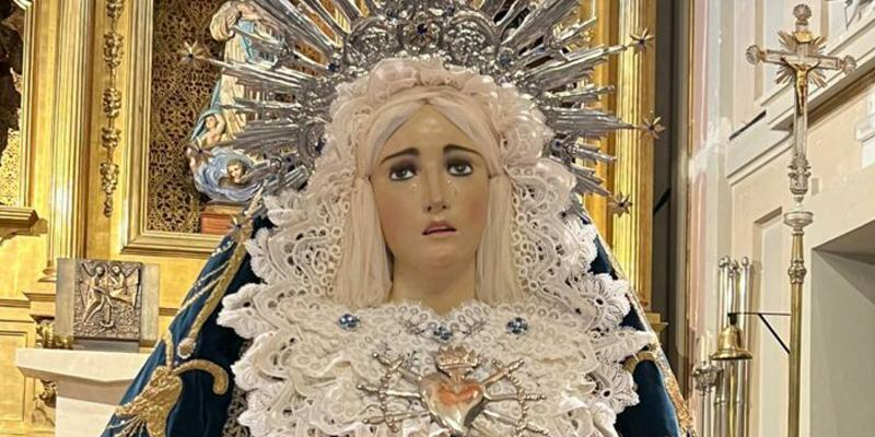 El Silencio procesiona el Viernes Santo desde la parroquia San Sebasti&aacute;n M&aacute;rtir de Carabanchel