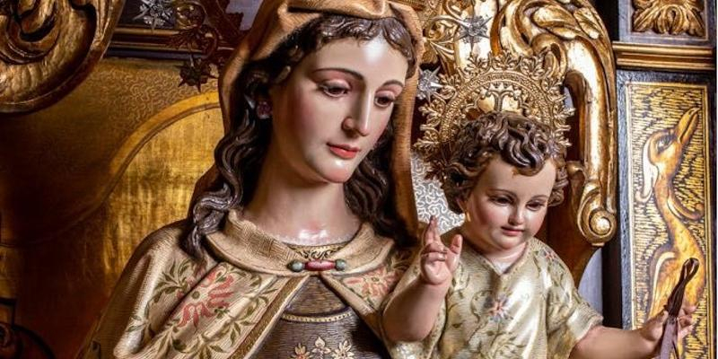 San Andr&eacute;s de Villaverde Alto acoge los cultos organizados por la Hermandad del Carmen en honor a su titular