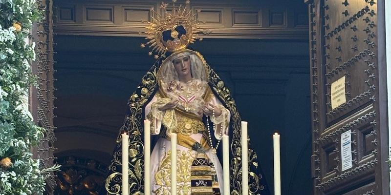 Retirada de papeletas de sitio para la procesi&oacute;n extraordinaria con la imagen de Mar&iacute;a Sant&iacute;sima del Dulce Nombre