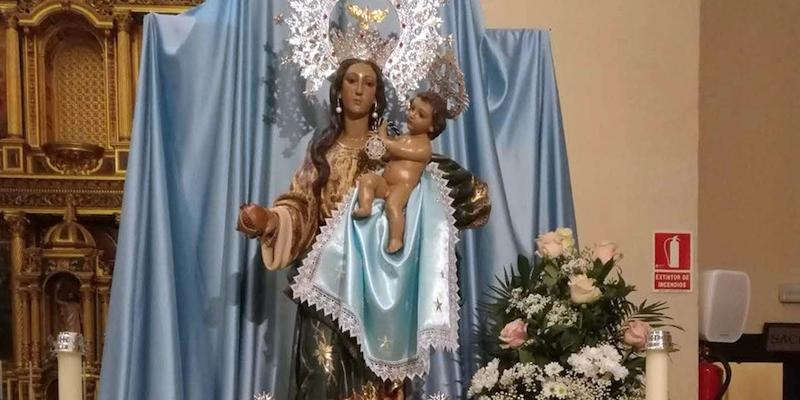 Vic&aacute;lvaro celebra sus fiestas patronales en honor a Santa Mar&iacute;a la Antigua con un amplio programa de cultos